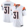 Justin Simmons Denver Broncos Nike Vapor FUSE Limited Jersey White