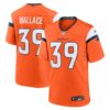 Levi Wallace Denver Broncos Nike Team Game Jersey Orange