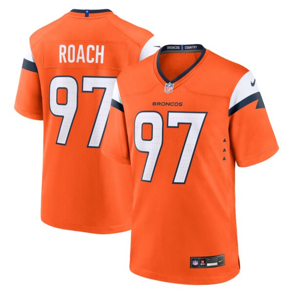 Malcolm Roach Denver Broncos Nike Team Game Jersey Orange