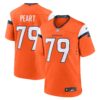 Matt Peart Denver Broncos Nike Team Game Jersey Orange