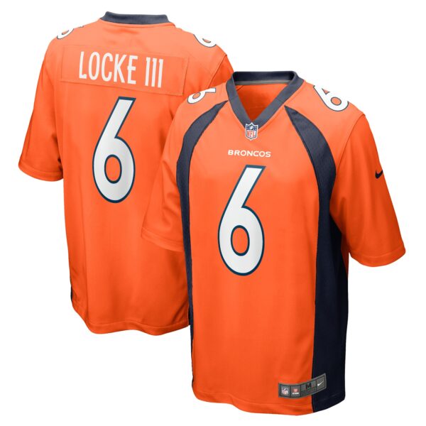 PJ Locke Denver Broncos Nike Game Player Jersey Orange