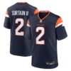 Patrick Surtain II Denver Broncos Nike Mile High Collection Alternate Game Jersey Navy