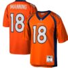 Peyton Manning Denver Broncos Mitchell Ness Big Tall 2015 Retired Player Replica Jersey Orange