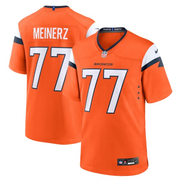 Quinn Meinerz Denver Broncos Nike Team Game Jersey Orange