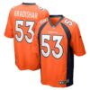 Randy Gradishar Denver Broncos Nike Retired Player Game Jersey Orange
