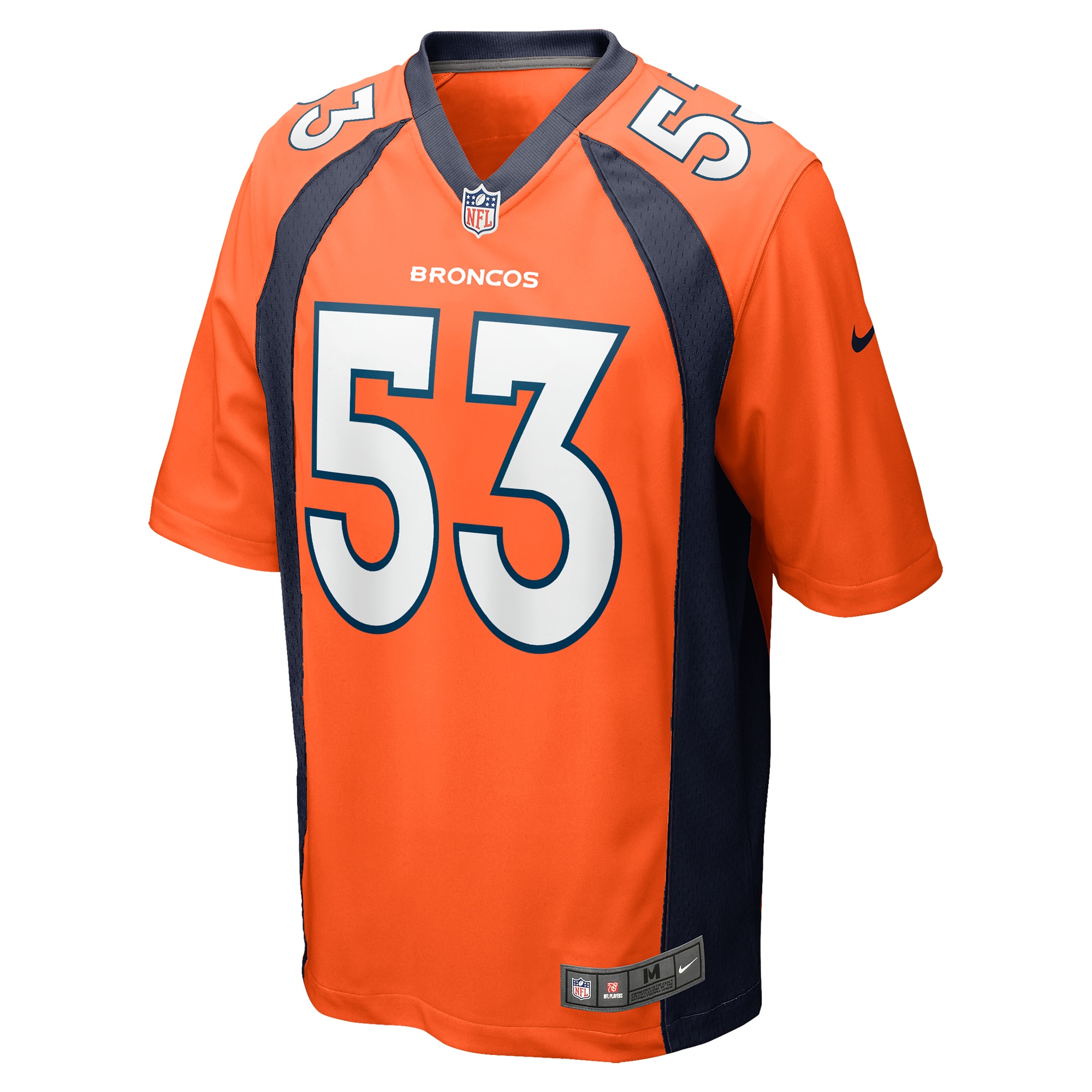 Randy Gradishar Denver Broncos Nike Retired Player Game Jersey Orange - Image 2