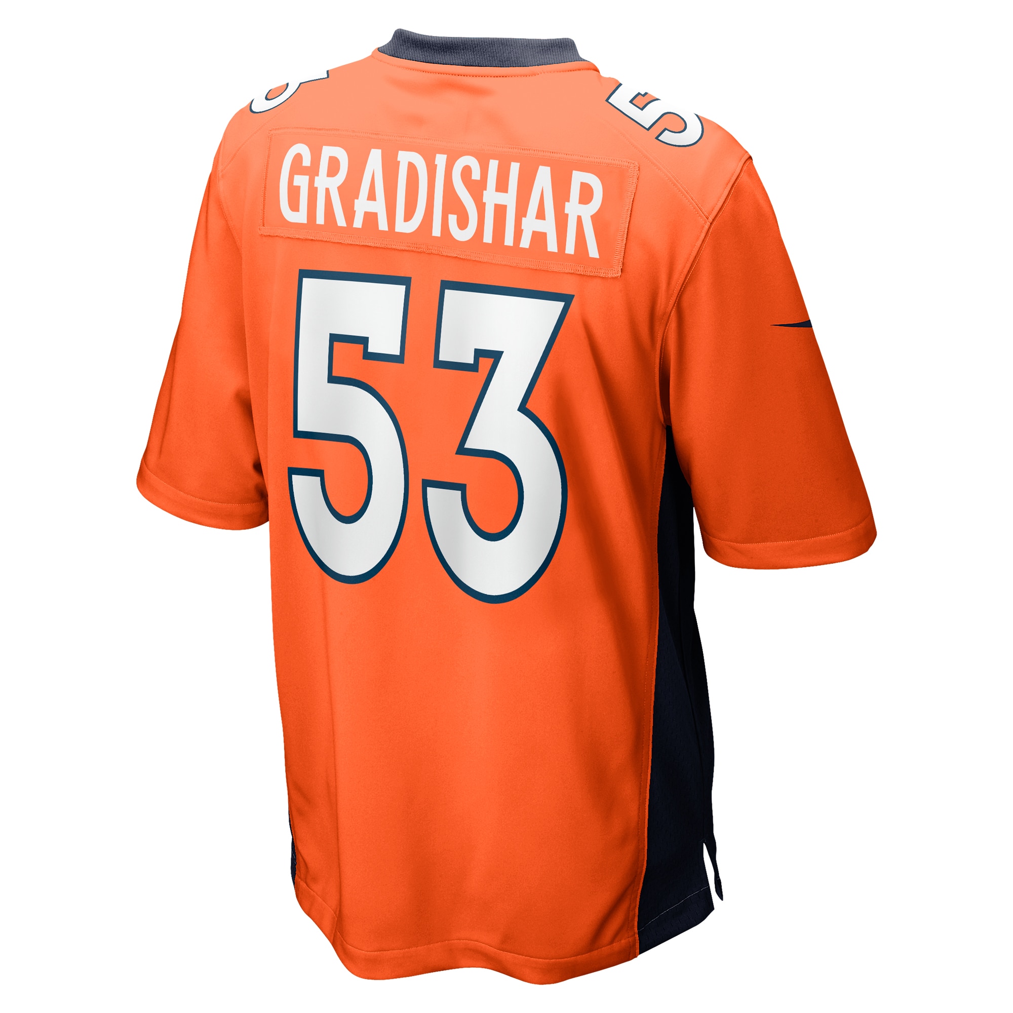 Randy Gradishar Denver Broncos Nike Retired Player Game Jersey Orange - Image 3