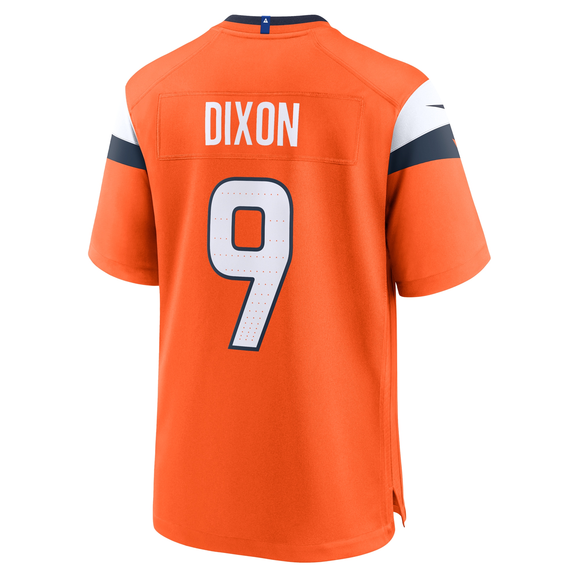 Riley Dixon Denver Broncos Nike Team Game Jersey Orange - Image 3