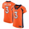Russell Wilson Denver Broncos Nike Vapor Elite Jersey Orange