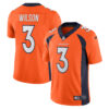 Russell Wilson Denver Broncos Nike Team Vapor Limited Jersey Orange