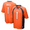 Tremon Smith Denver Broncos Nike Team Game Jersey Orange
