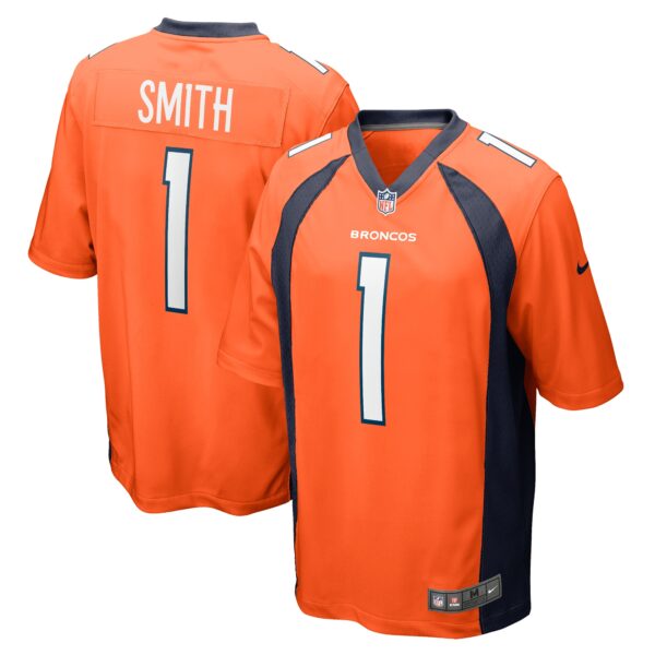 Tremon Smith Denver Broncos Nike Team Game Jersey Orange