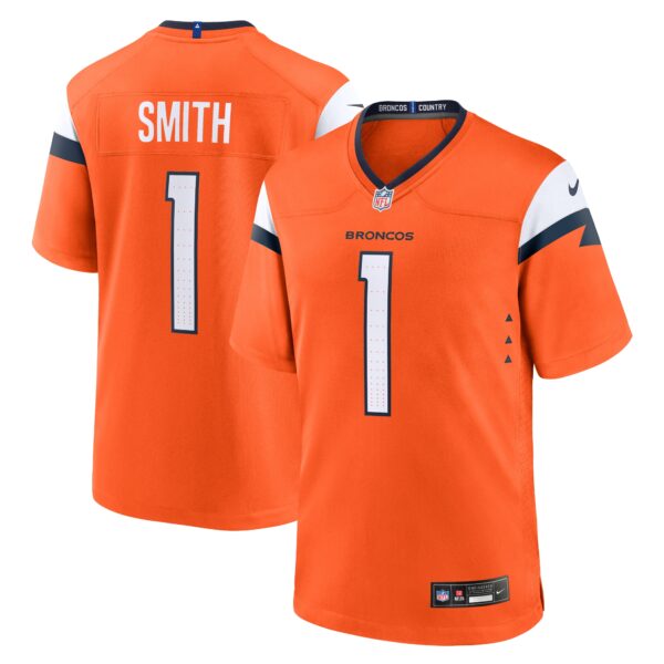 Tremon Smith Denver Broncos Nike Team Game Jersey Orange