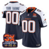 Denver Broncos ACTIVE PLAYER Custom Navy 2024 FUSE 3 Time Champions Throwback Vapor Limited Stitched Football Jersey 1
