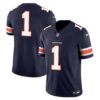 Men’s Denver Broncos Vapor Limited Jersey – All Stitched – Navy – #1 Team
