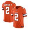 Men’s Denver Broncos Vapor Limited Jersey – All Stitched – Orange – Patrick Surtain II
