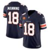 Men’s Denver Broncos Vapor Limited Jersey – All Stitched – Navy – Peyton Manning