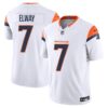 Men’s Denver Broncos 2024 Vapor Limited Jersey – All Stitched – White – John Elway