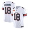 Men’s Denver Broncos Vapor Limited Jersey – All Stitched – White – Peyton Manning