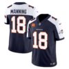 Men’s Denver Broncos Vapor Limited Jersey – All Stitched – Navy Alternate – Peyton Manning