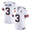 Men’s Denver Broncos Vapor Limited Jersey – All Stitched – White – Russell Wilson