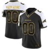 Denver Broncos Gold Vapor Limited Custom Jersey – All Stitched – Men – Alternate