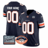 Denver Broncos Logo Patch Vapor Limited Custom Jersey – All Stitched – Youth – Navy