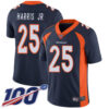 Nike Broncos #25 Chris Harris Jr Navy Blue Alternate Men’s Stitched NFL 100th Season Vapor Limited Jersey