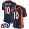 Nike Broncos #10 Emmanuel Sanders Navy Blue Alternate Men’s Stitched NFL 100th Season Vapor Limited Jersey