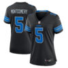 Detroit Lions #5 David Montgomery 2Nd Alternate Game Jersey – Black