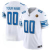Detroit Lions Active Player Custom White 2023 FUSE With John Madden Patch Vapor Limited Stitched Jersey Jersey
