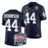 Penn State Nittany Lions #44 Chop Robinson 2024 Peach Bowl Navy Jersey 6
