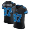 Aidan Hutchinson Detroit Lions Nike Alternate Vapor FUSE Elite Jersey Black