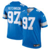 Aidan Hutchinson Detroit Lions Nike Team Legend Player Performance Top Blue