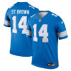 Amon Ra St Brown Detroit Lions Nike Team Legend Player Performance Top Blue