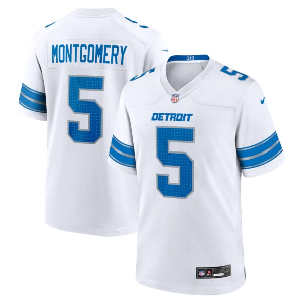 David Montgomery Detroit Lions Nike Game Jersey White