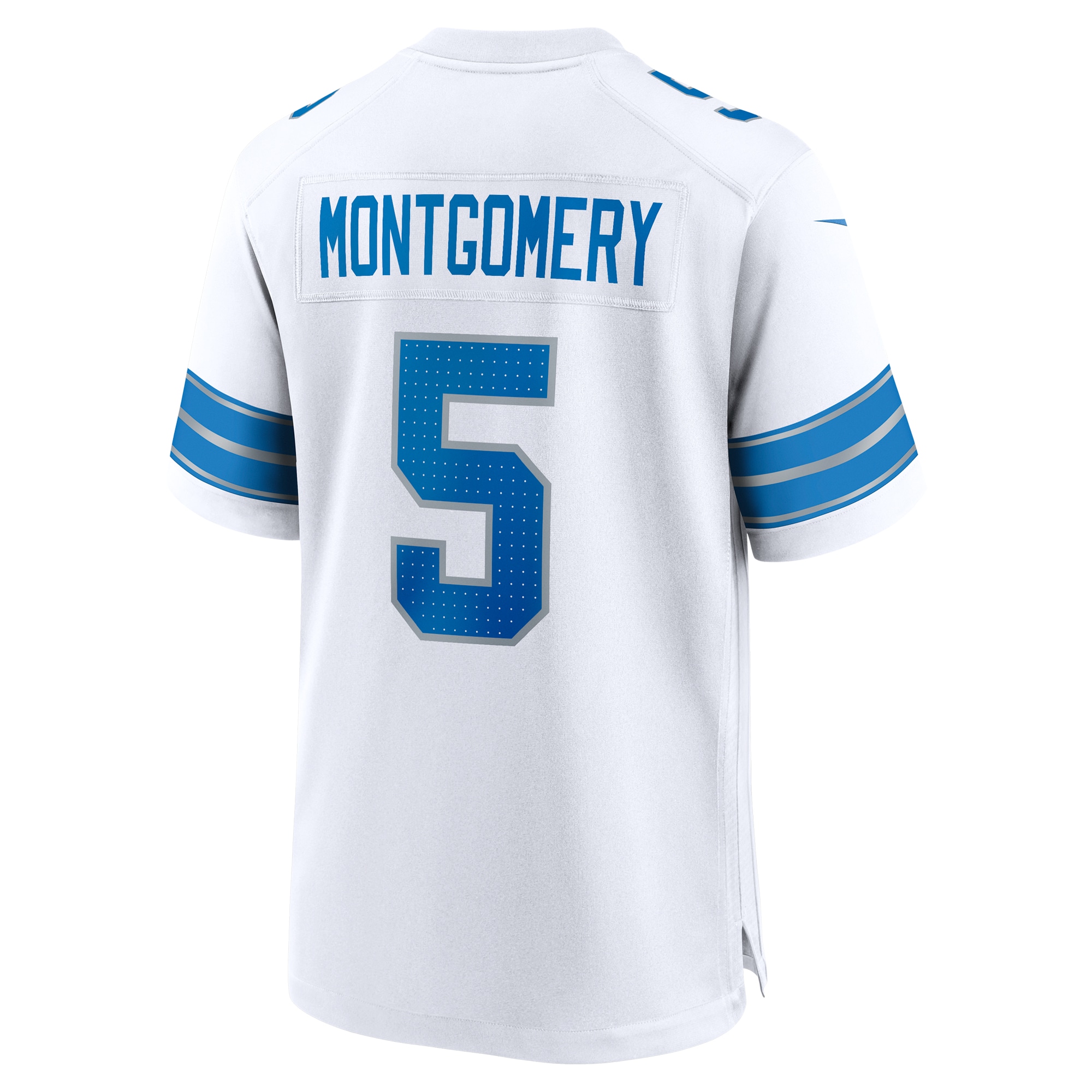 David Montgomery Detroit Lions Nike Game Jersey White - Image 3
