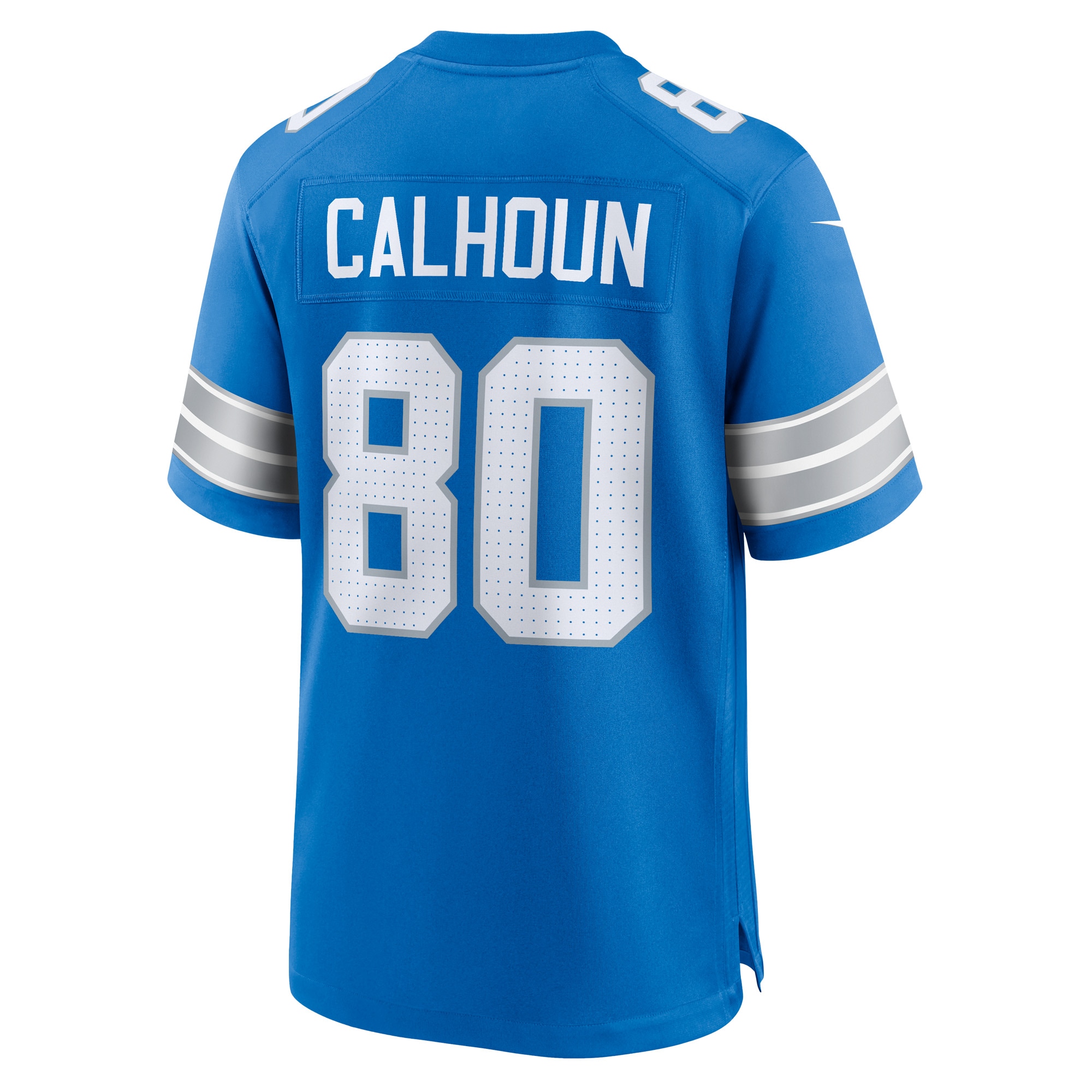 Jalon Calhoun Detroit Lions Nike Game Jersey Blue - Image 3