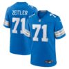 Kevin Zeitler Detroit Lions Nike Game Jersey Blue