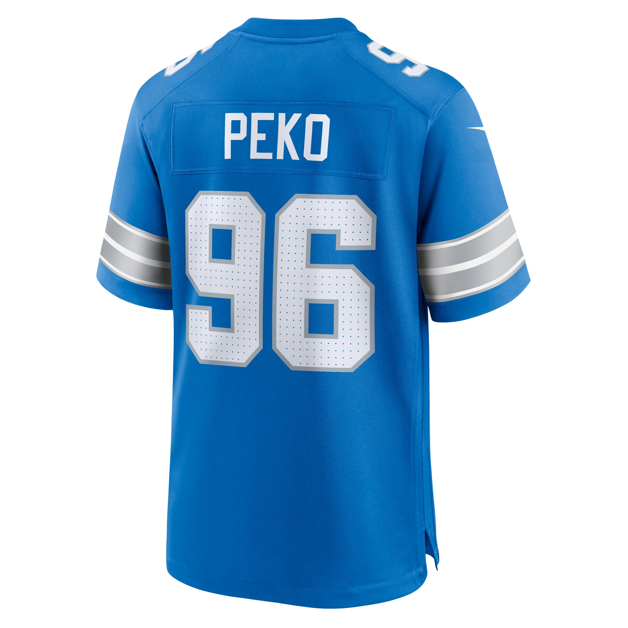 Kyle Peko Detroit Lions Nike Game Jersey Blue - Image 3