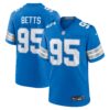 Mathieu Betts Detroit Lions Nike Game Jersey Blue