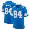Mekhi Wingo Detroit Lions Nike Team Game Jersey Blue
