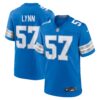 Nate Lynn Detroit Lions Nike Game Jersey Blue