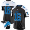 Men’s Detroit Lions 2024 Michigan Patch Vapor Limited Jersey – All Stitched – Alternate – Jared Goff