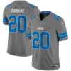 Men’s Detroit Lions 2024 Vapor Limited Jersey – All Stitched – Gray – Barry Sanders
