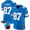 Men’s Packers Home Patch Gold Vapor Jersey – All Stitched – White Gold – Jordan Love