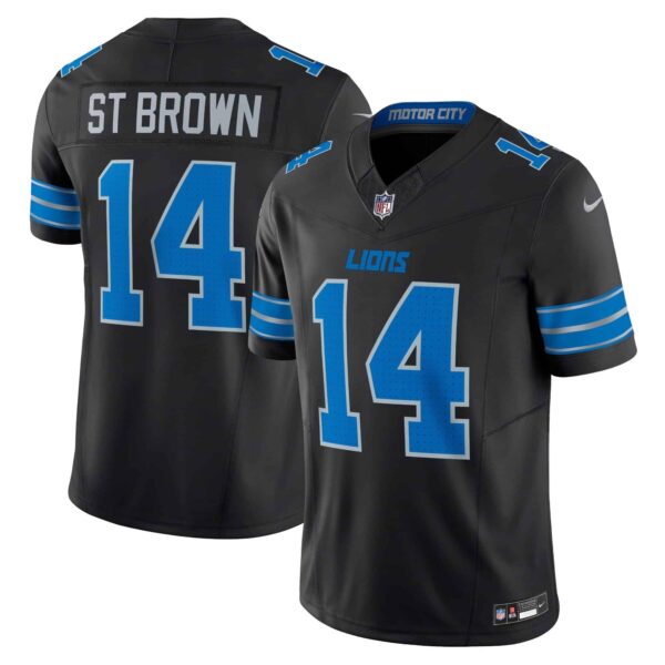 Men’s Packers Home Patch Gold Vapor Jersey – All Stitched – Black Limited – Jordan Love