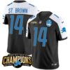Packers 13 Time World Champions & Home Patch Gold Vapor Jersey V2 – All Stitched – Youth – Alternate
