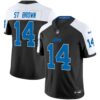 Packers John Madden & Home Patch Game Jersey – All Stitched – Black – AJ Dillon Jersey