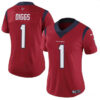 Houston Texans #1 Stefon Diggs Red Vapor Untouchable Limited Stitched Jersey